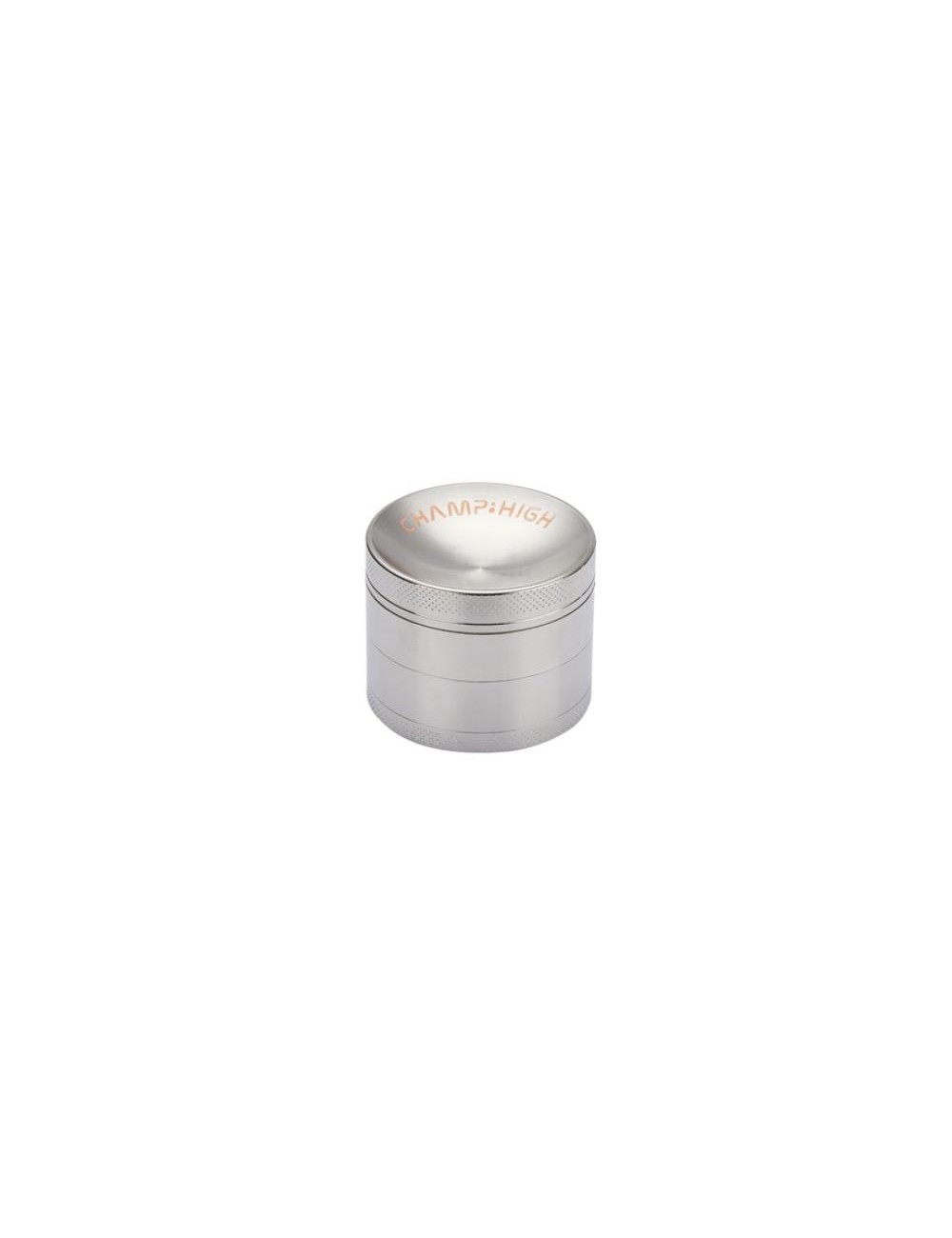 Alu Grinder Curved 4-piece 50mm Silber