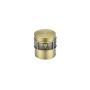 Alu Grinder Small Skull 4-pièces 40mm Gold KC Import