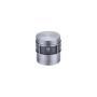 Alu Grinder Small Skull 4-piece 40mm Silber