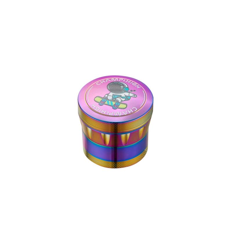 Alu Grinder Rainbow Highman 4-pièces 40mm Rollbrett KC Import