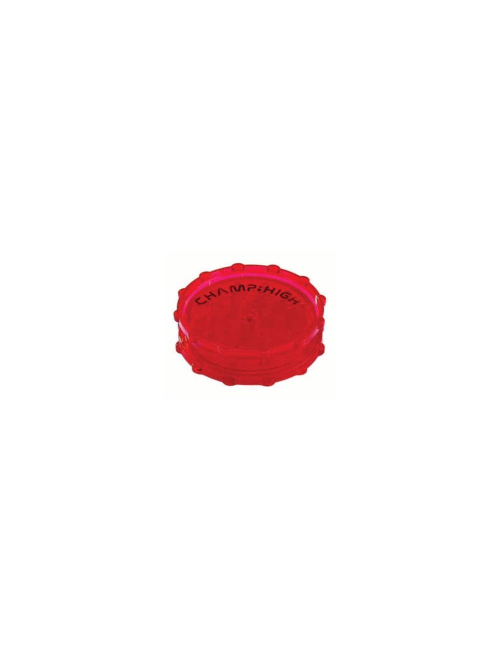 Acryl Grinder Maxi 2-pièces 75mm Rouge