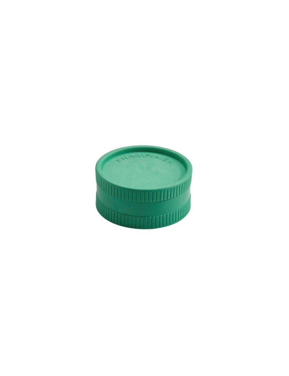 Hemp Plastic Grinder 2-piece 55mm Grün