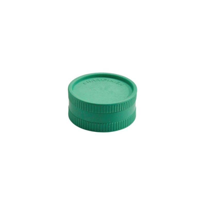 Hemp Plastic Grinder 2-pièces 55mm Grün KC Import