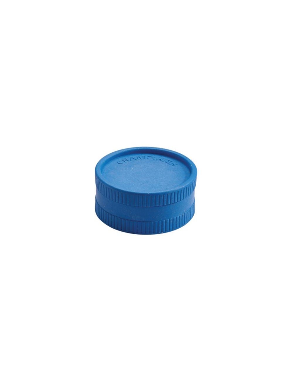 Hemp Plastic Grinder 2-pièces 55mm Bleu