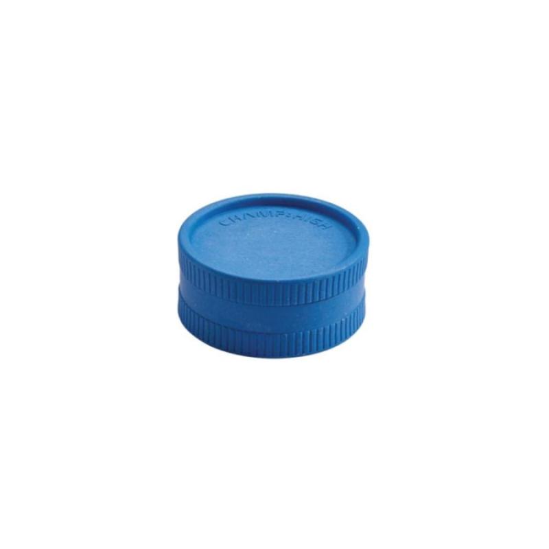 Hemp Plastic Grinder 2-pièces 55mm Blau KC Import