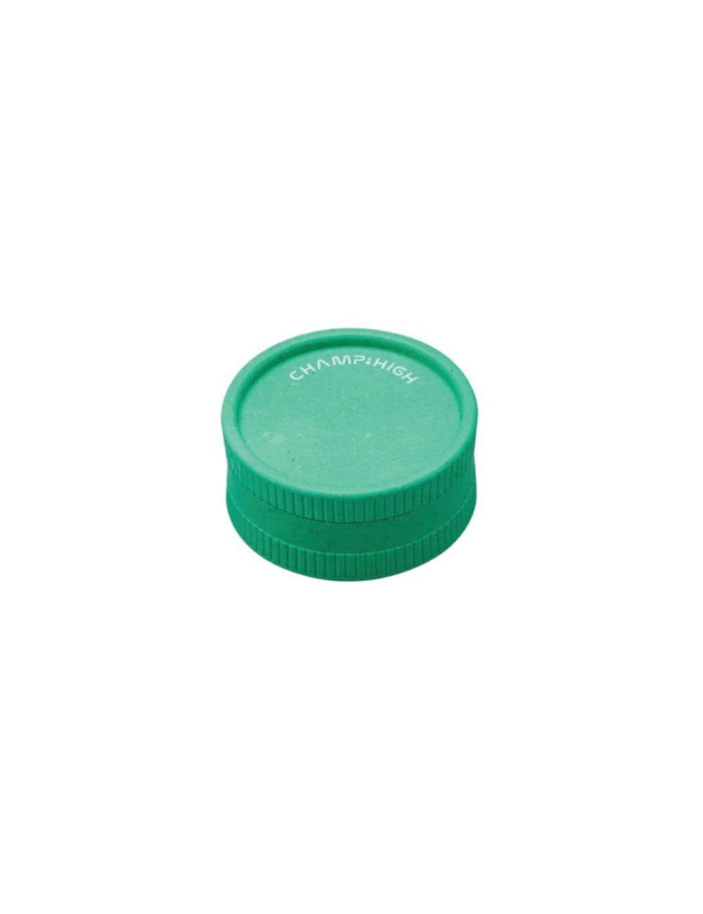 Hemp Plastic Grinder 2-piece 42mm Grün