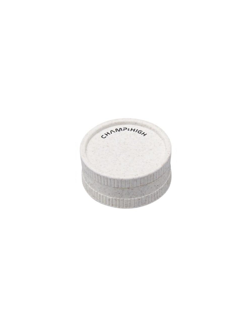 Hemp Plastic Grinder 2-pièces 42mm Blanc
