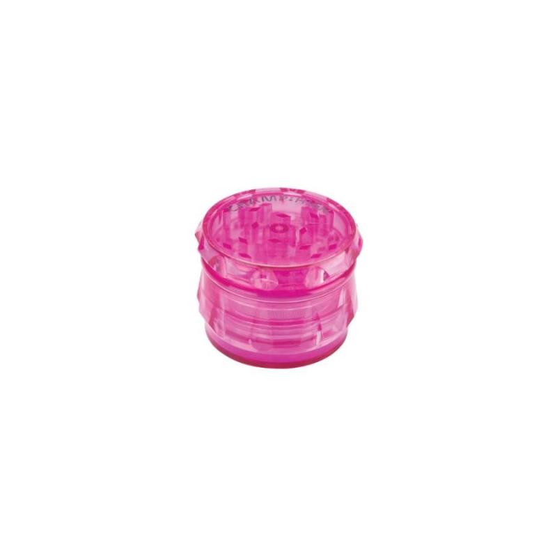 Acryl Grinder Drum Clear 4-pièces 63mm Pink KC Import