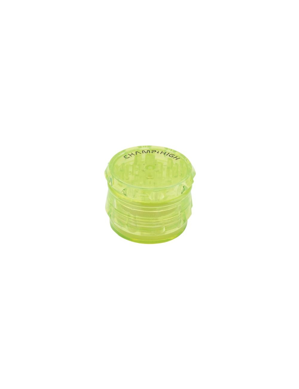 Acryl Grinder Drum Clear 4-pièces 63mm Jaune