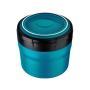 Auto Aschenbecher Mini mit LED Blau