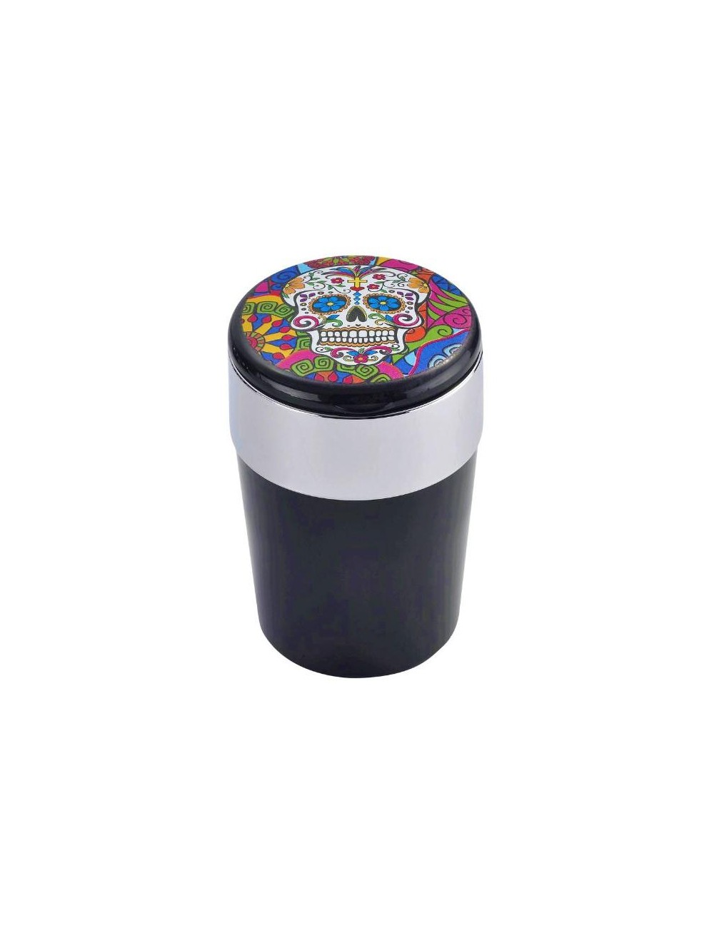 Cendrier de voiture Skull avec LED Design 4