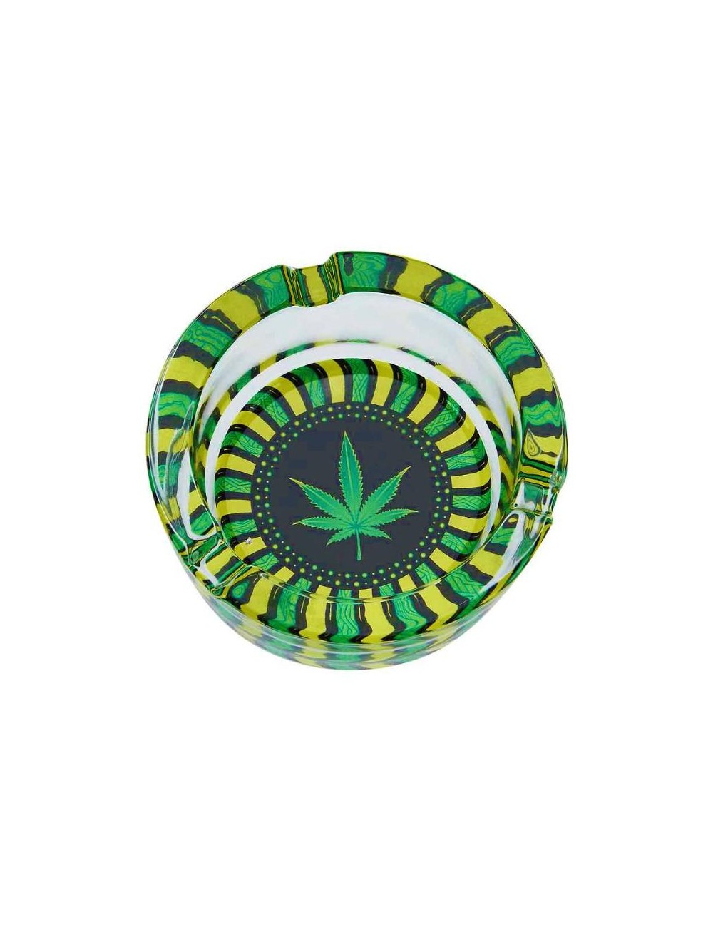 Hemp Glas Aschenbecher Thema 2