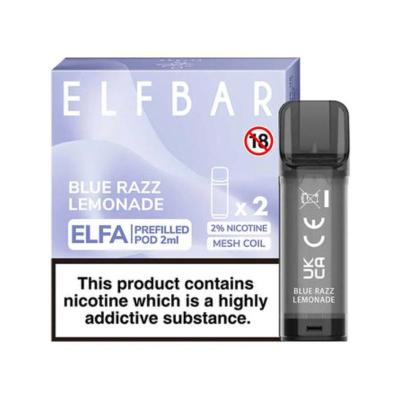 Elf Bar ELFA Prefilled Pod (2 x 2ml) Blue Razz Lemonade Startseite