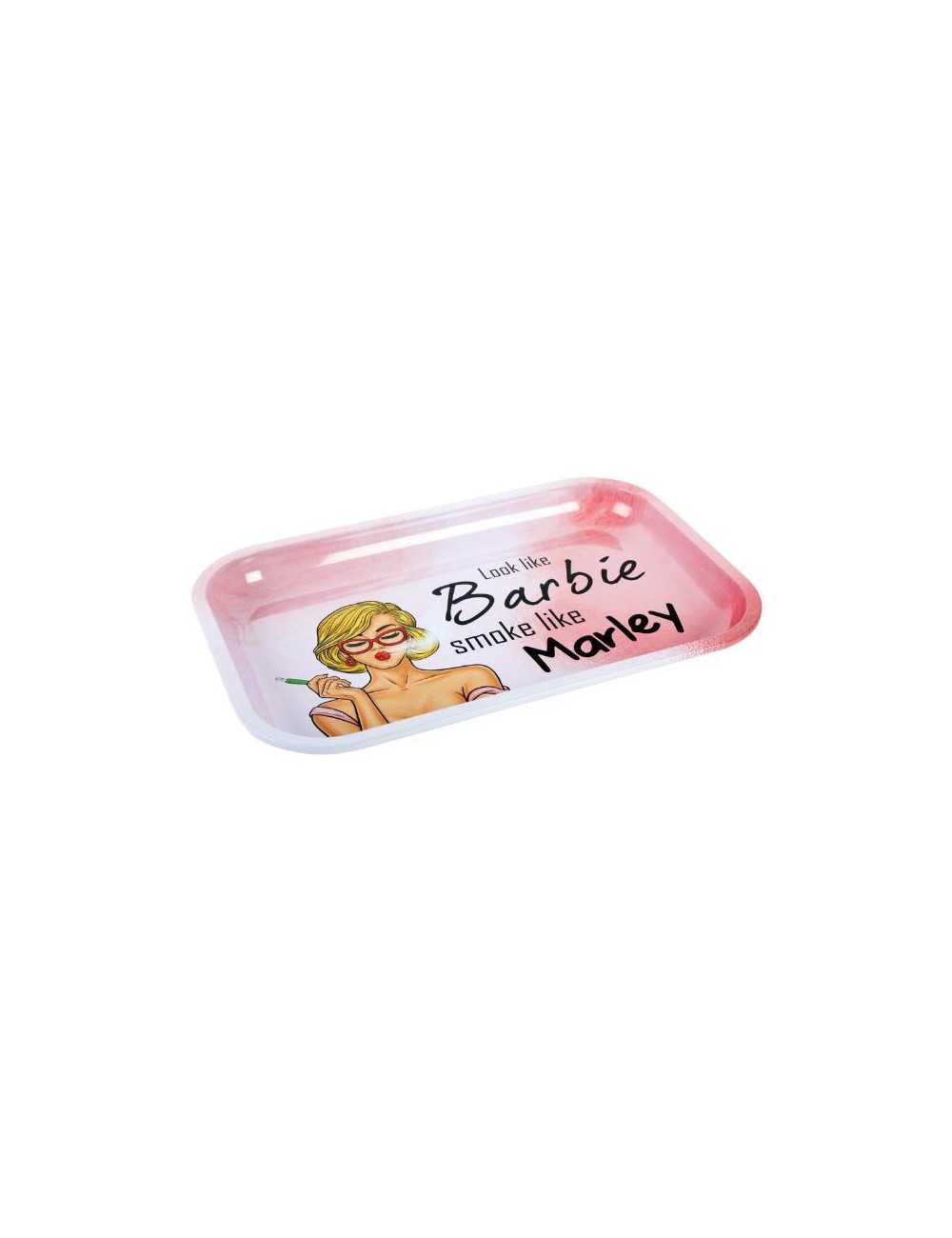 Rolling Tray - Barbie/Marley (27.5cm x 17.5cm)