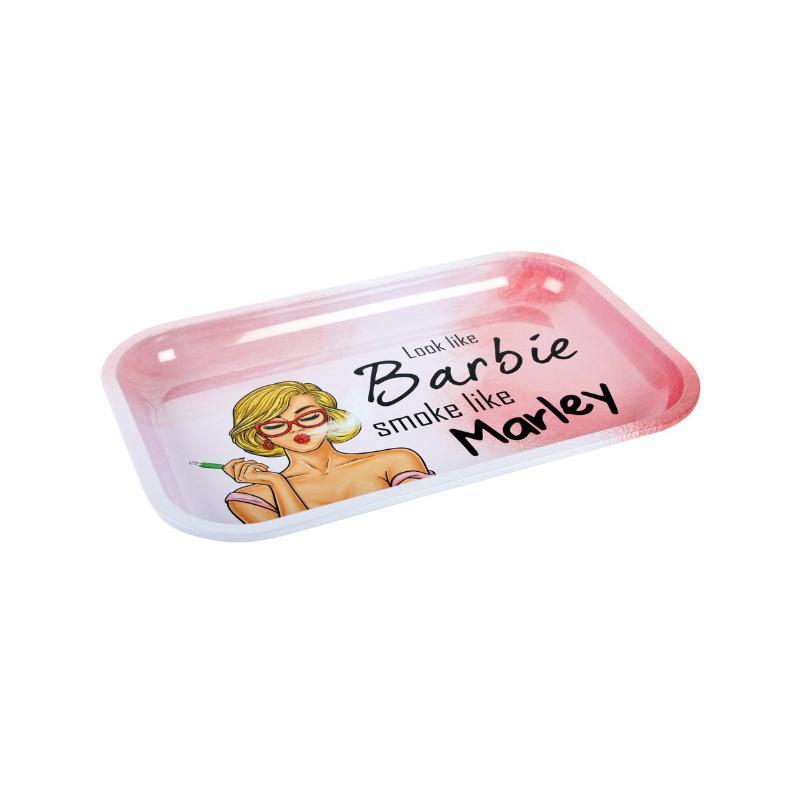 Rolling Tray - Barbie/Marley (27.5cm x 17.