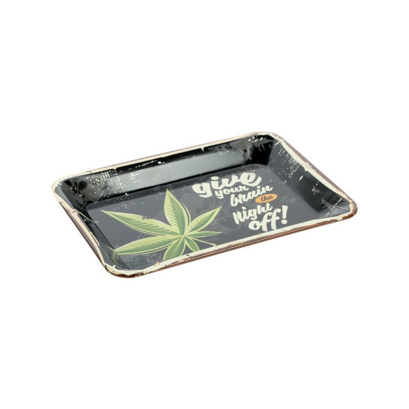 Rolling Tray - Give your brain a break (18cm x 12.