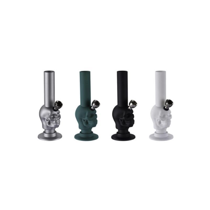 Bong Mini Skull Silikon 15cm KC Import