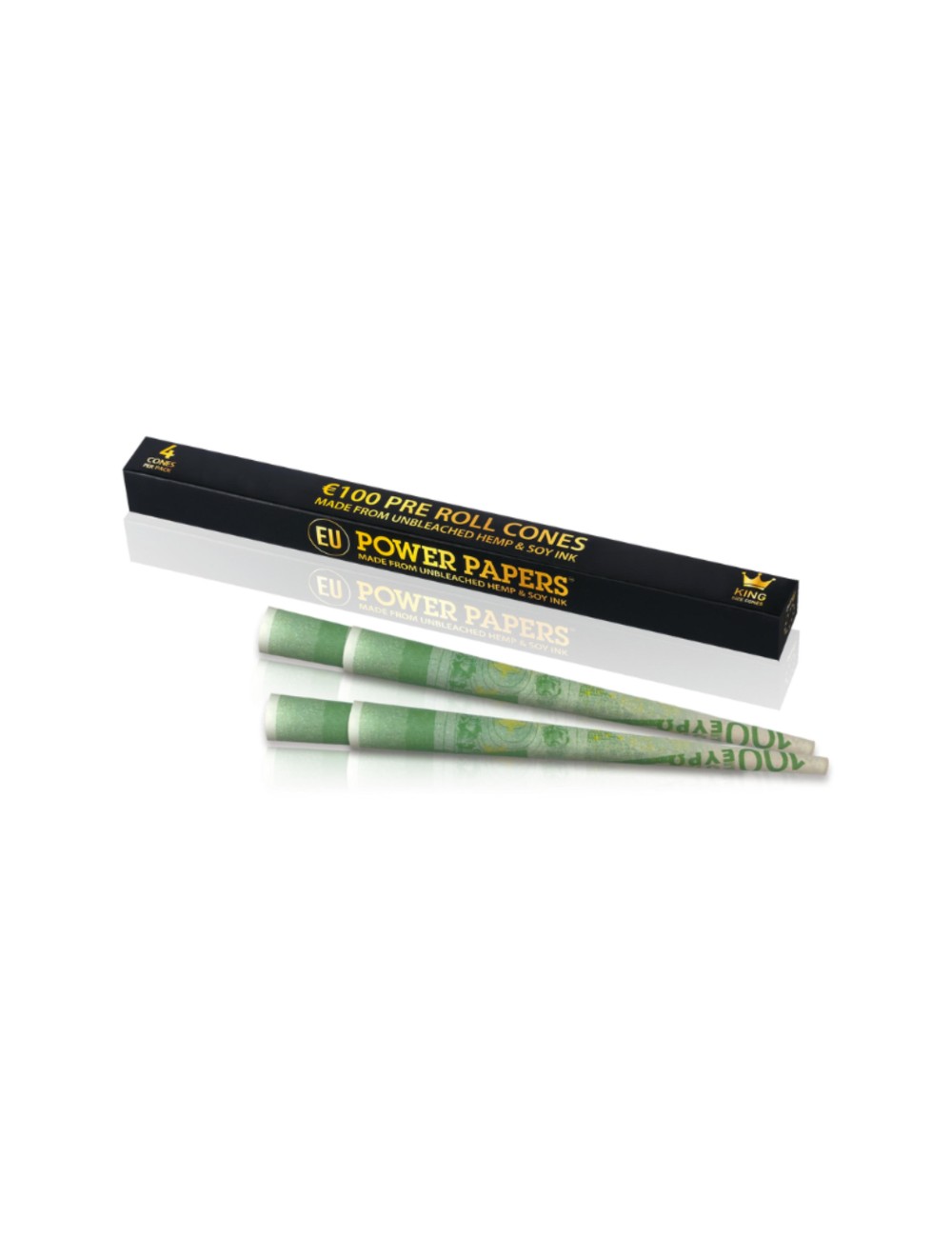Power Papers - Euro - Cones 110mm (4 Stck.)