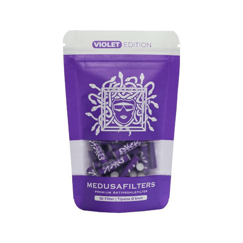 Medusa - Filtre à charbon actif - Violet (50 pcs.