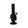 Bong Mini Skull Silikon 15cm Schwarz KC Import