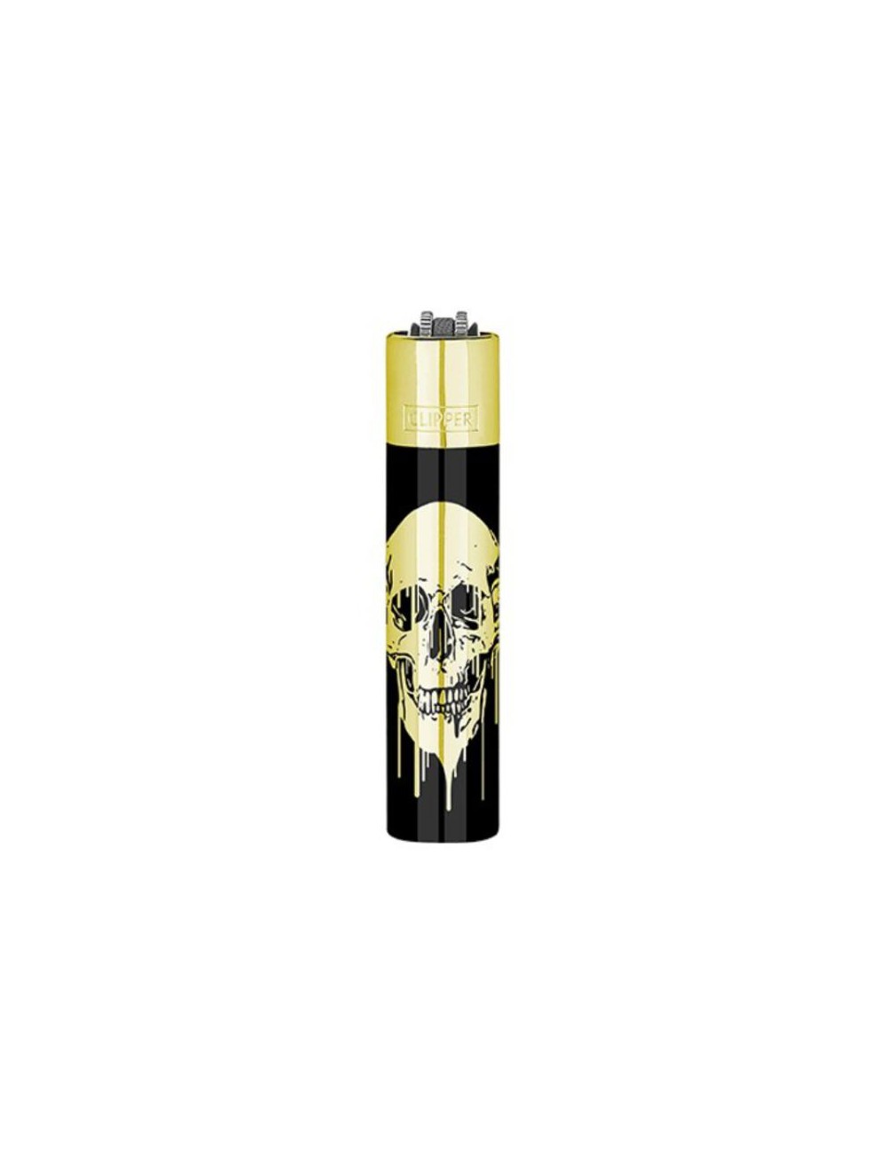 Clipper - Metall "Skulls" Gold
