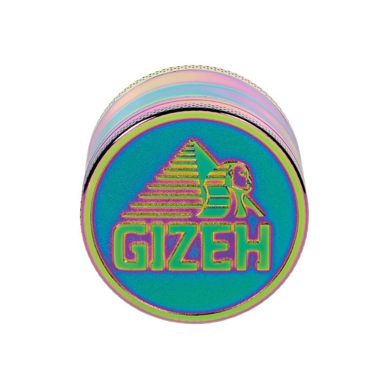 GIZEH Alu Grinder 4-pièces - ICY (50mm) KC Import