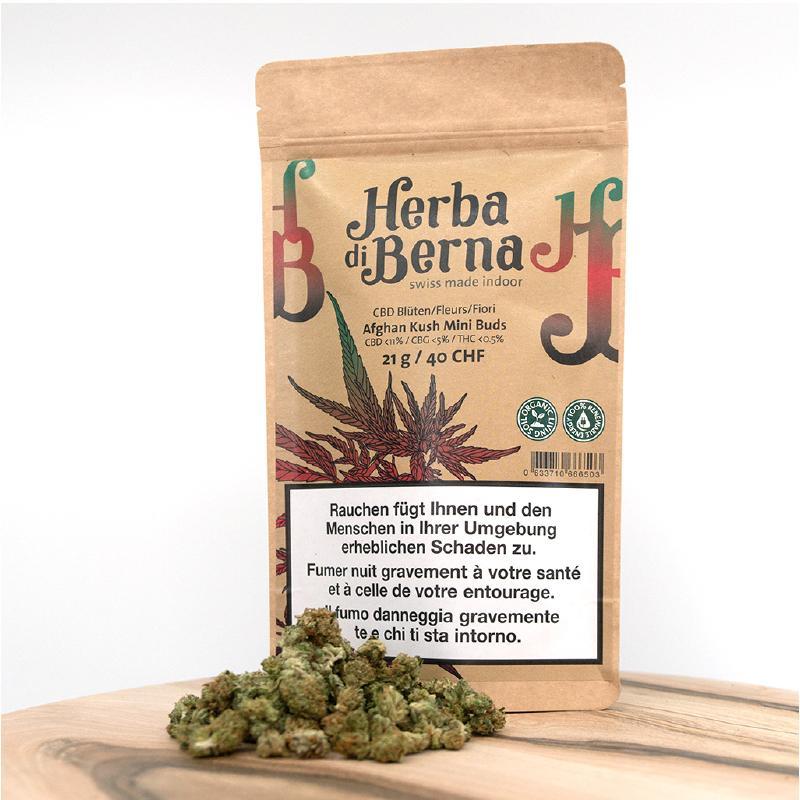 Herba di Berna - Afghan Kush Indoor Mini-Buds (CHF 40.