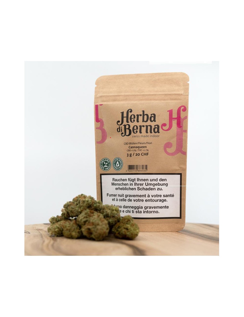 Herba di Berna - Cannaqueen Indoor (CHF 20.00/3g)