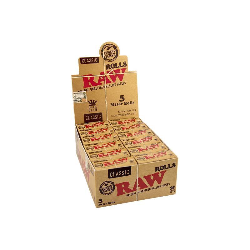 RAW Classic Rolls Slim 5m (24 pcs.