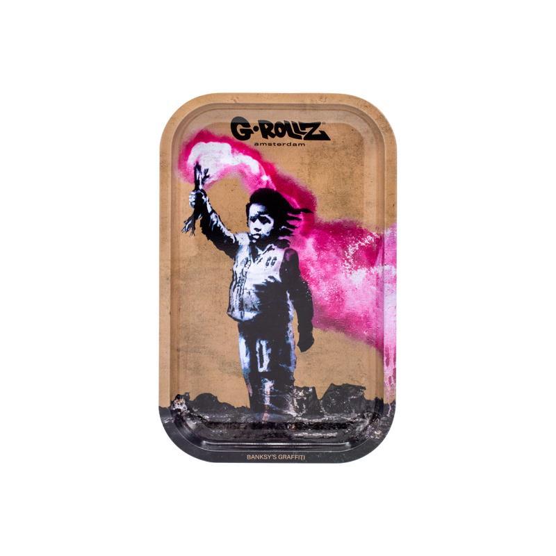 Banksy "Torch Boy" Tray 27.5cm x 17.