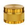 Metal Grinder 4-pièces 60mm Gold geriffelt KC Import