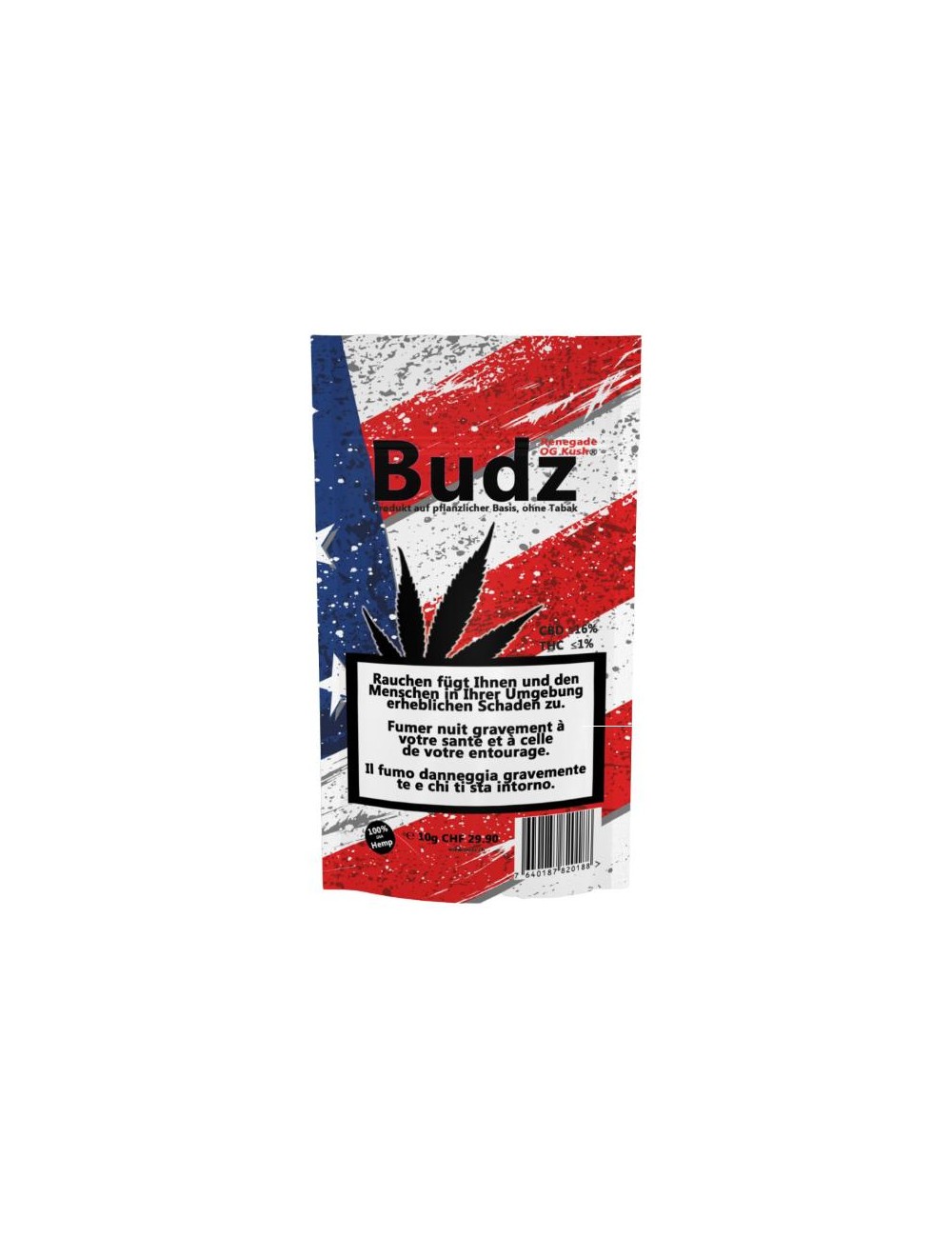 Budz - Renegade OG Kush (CHF 29.90/10g)