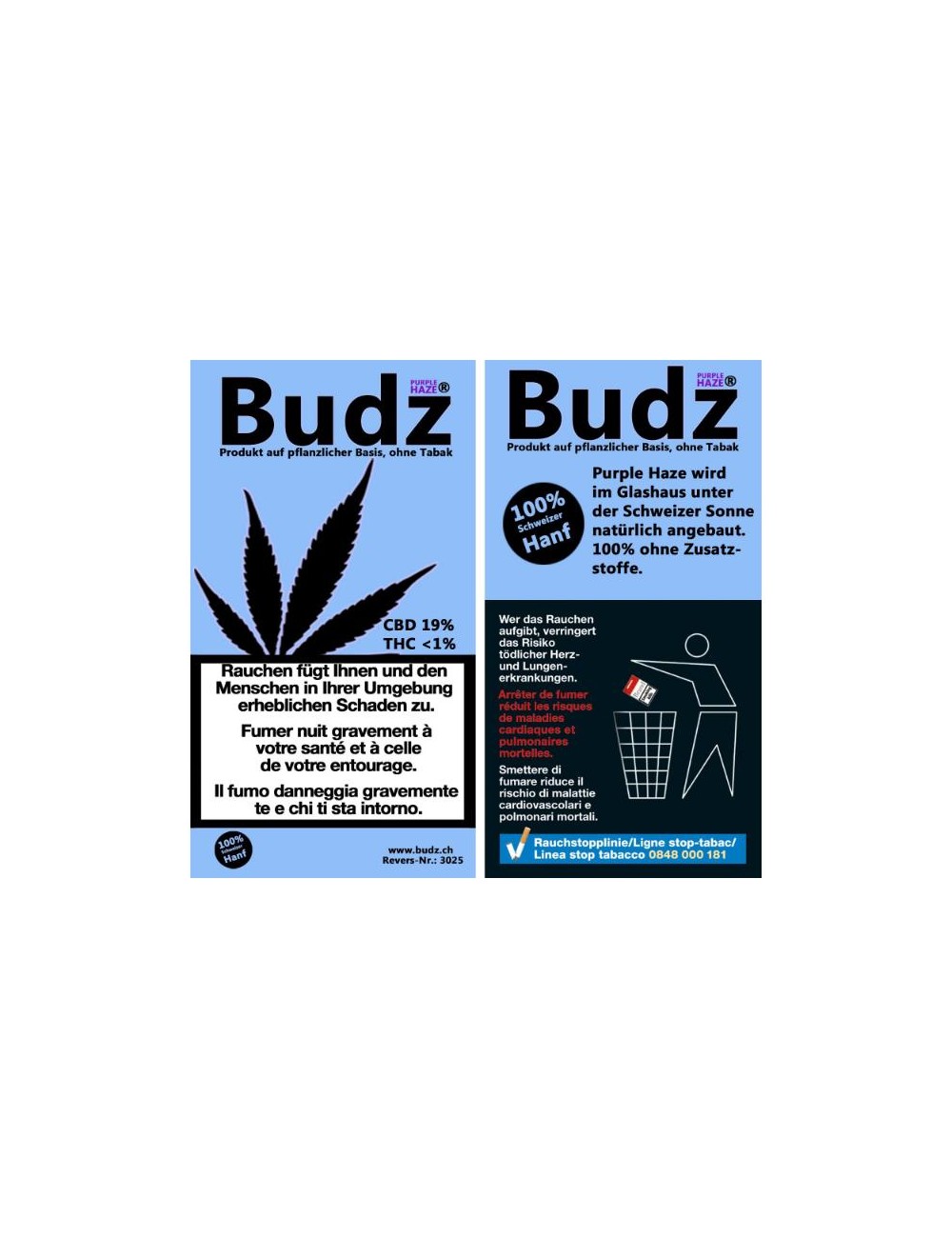 Budz - Purple Haze (CHF 7.50/1.5g)