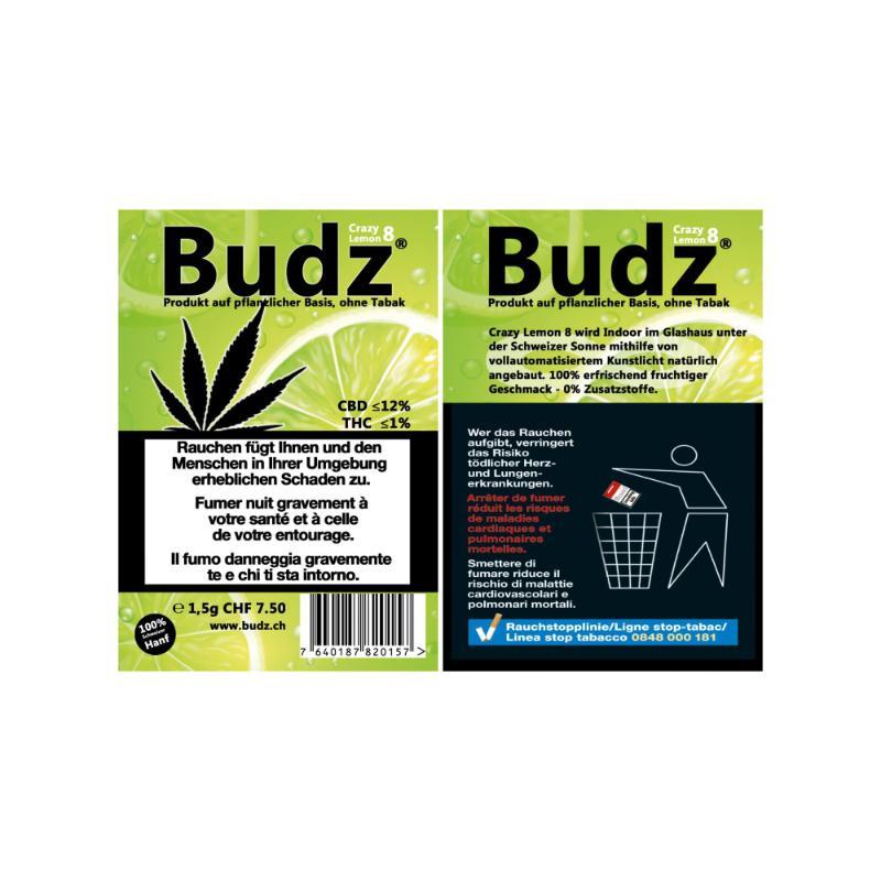 Budz - Crazy Lemon 8 (CHF 7.50/1.