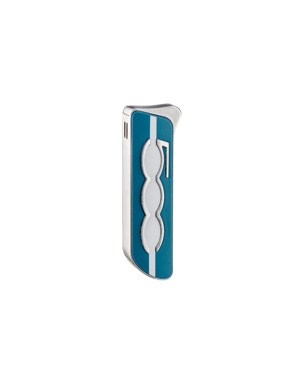 Fiat 500 Metal lighter - Badge Turquoise