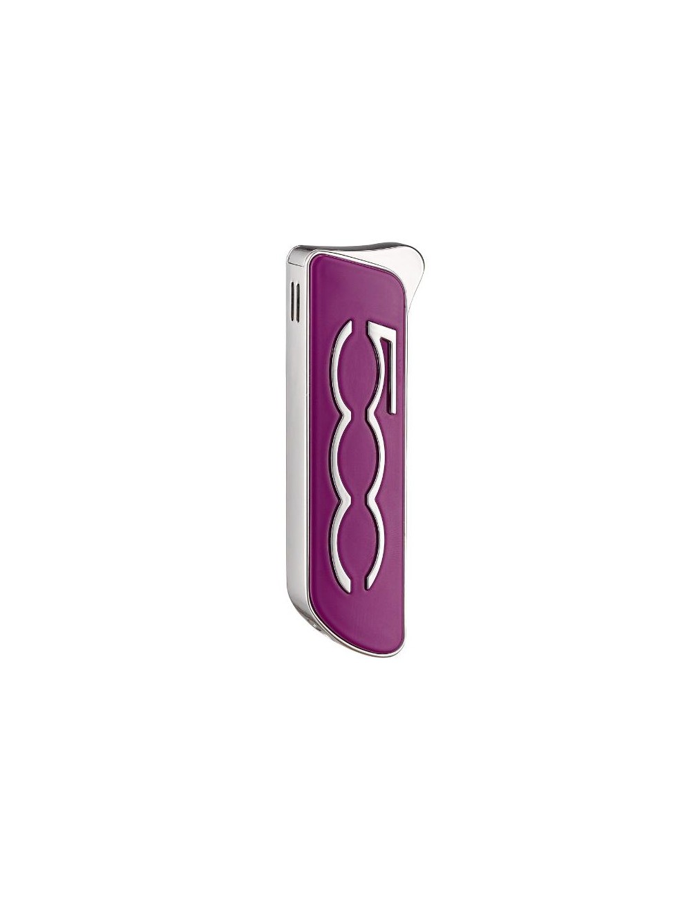 Fiat 500 Briquet en métal - Badge Violet