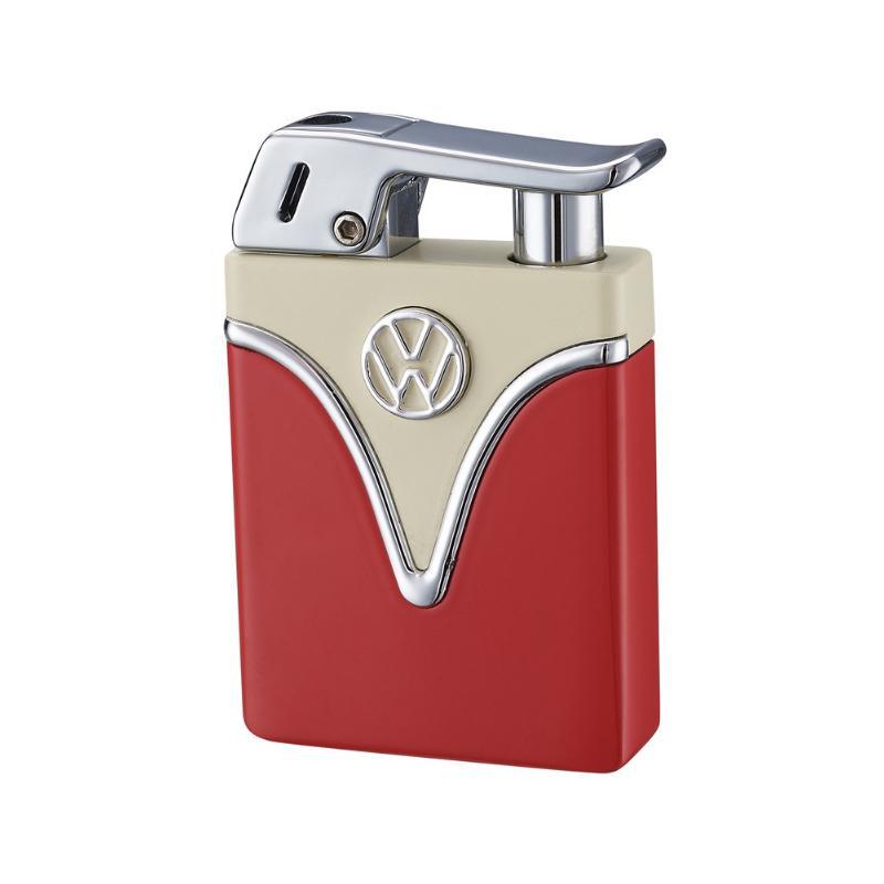 VW Bulli Metall Feuerzeug Rot KC Import