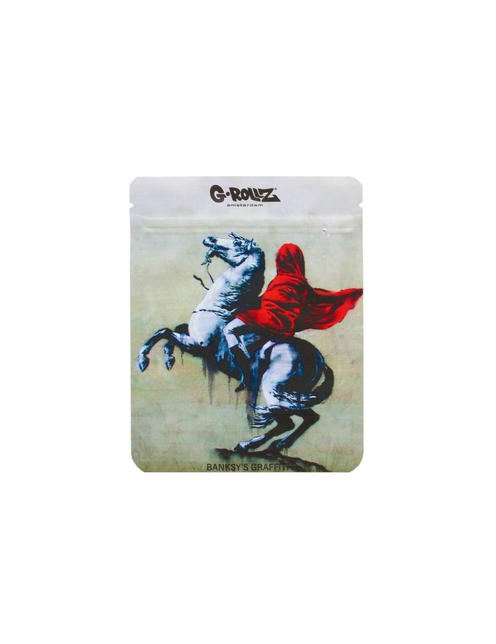 Banksy Bag - Blind Bonaparte (10cm x 12.5cm)