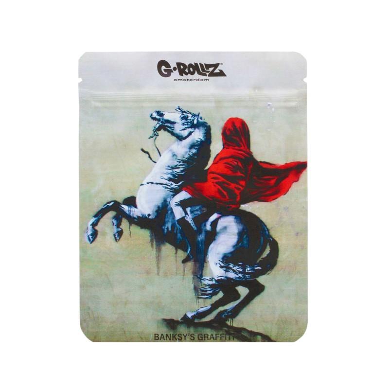 Banksy Bag - Blind Bonaparte (10cm x 12.