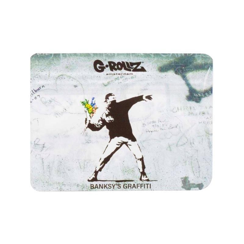 Banksy Bag - Flower Thrower (10.