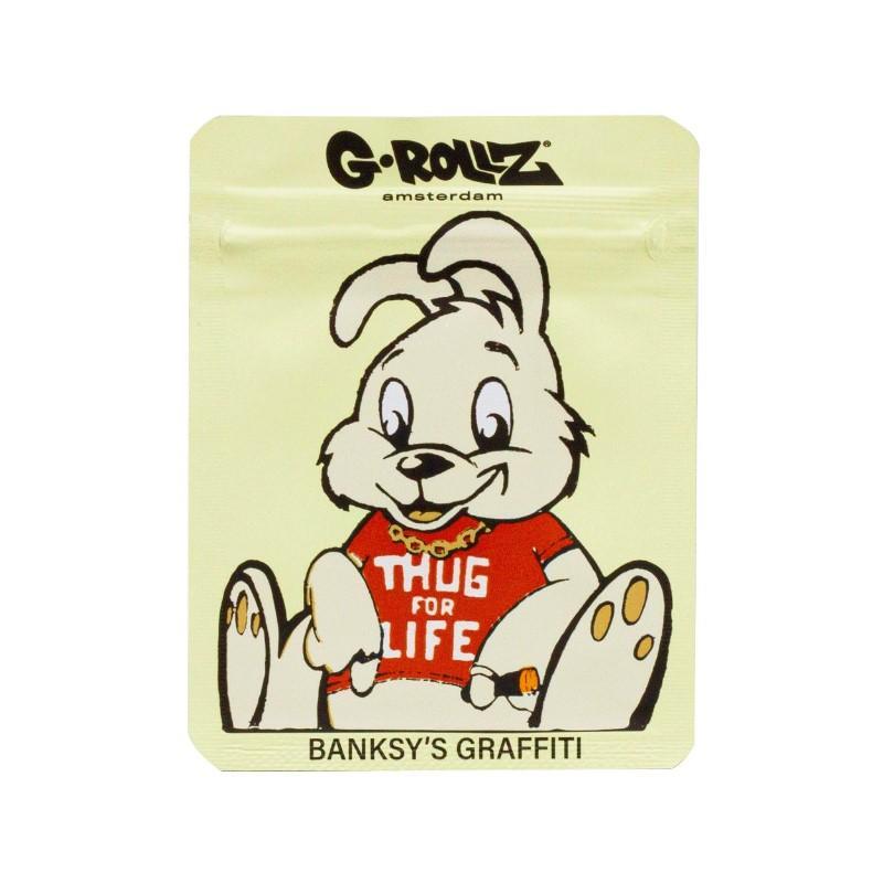 Banksy Bag - Thug for Life (6.5cm x 8.