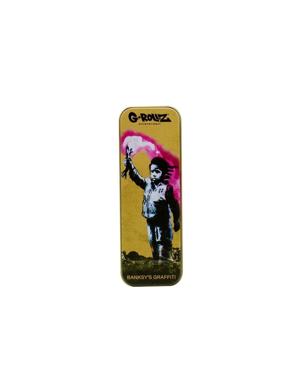 Banksy Boite 3 (12cm x 4cm x 2.5cm) Torch Boy