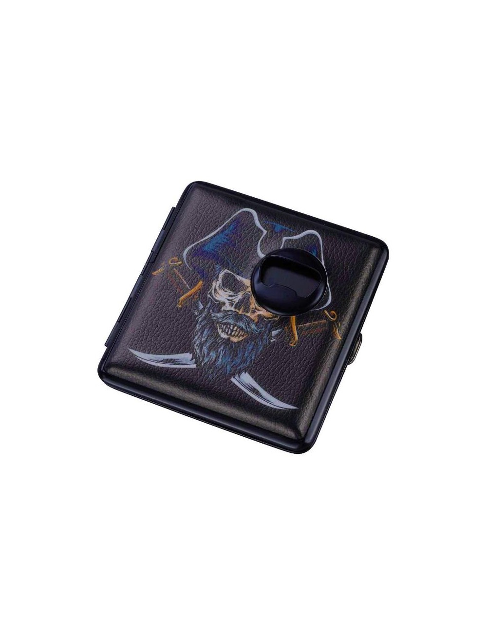 Etui à cigarette avec ouvre bouteille Pirate 1