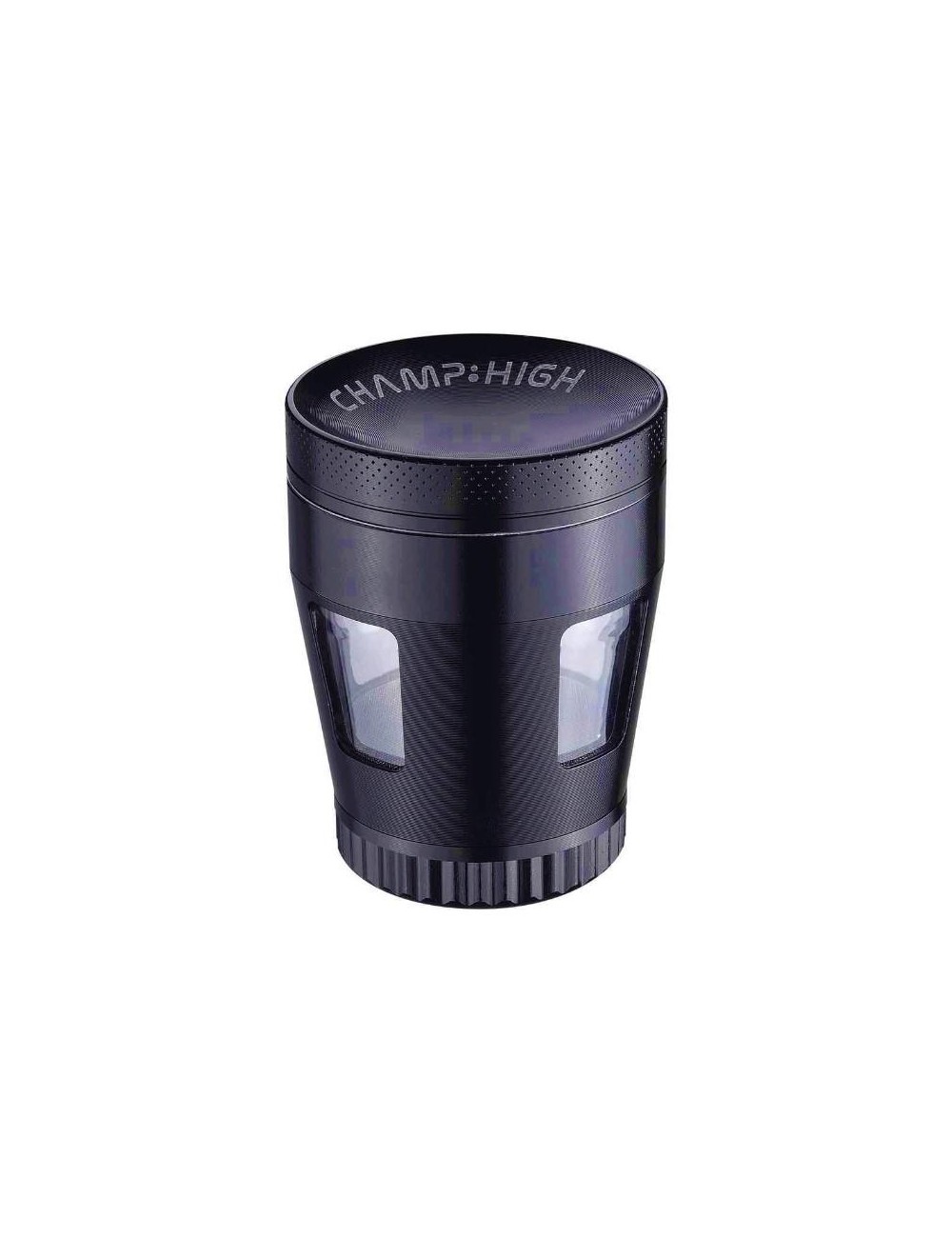 Grinder Curved 4-piece 50mm Schwarz