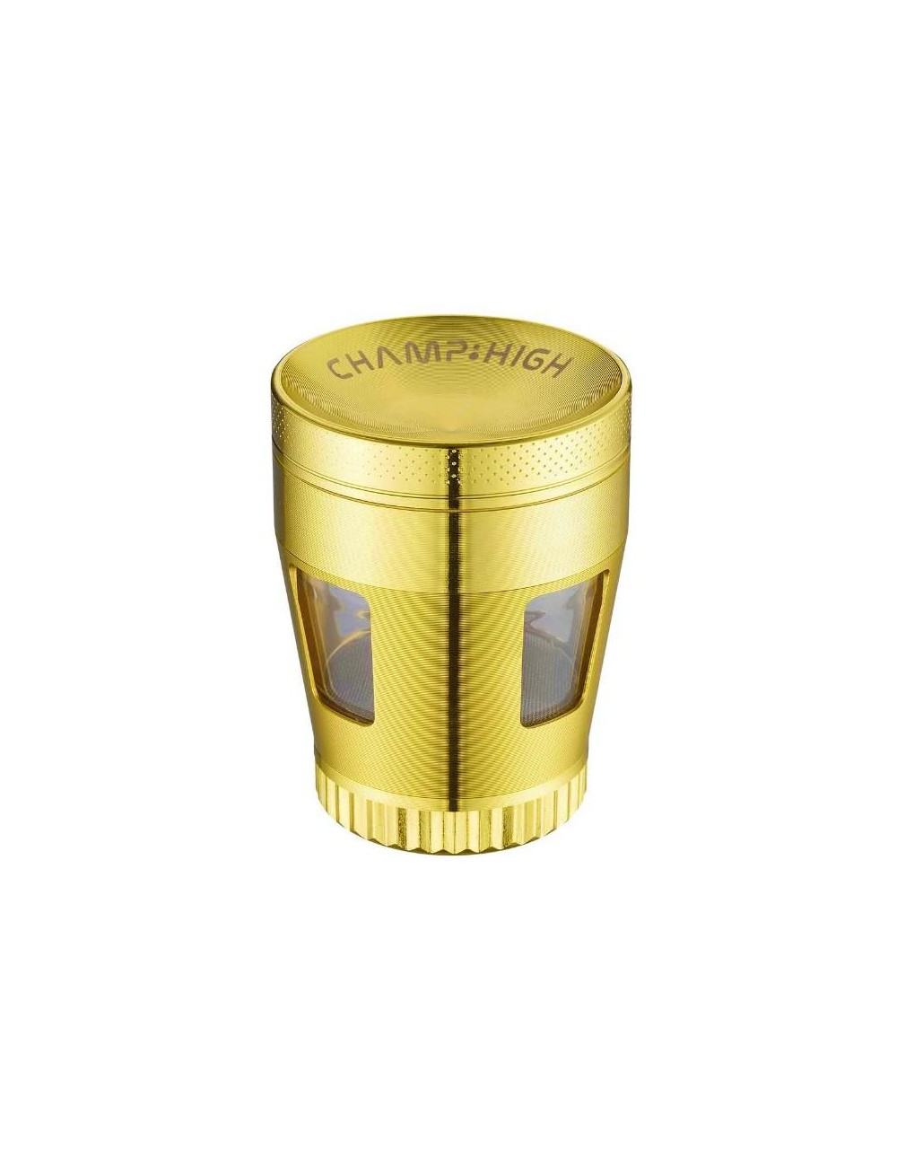 Curved Grinder 4-teilig 50mm Gold