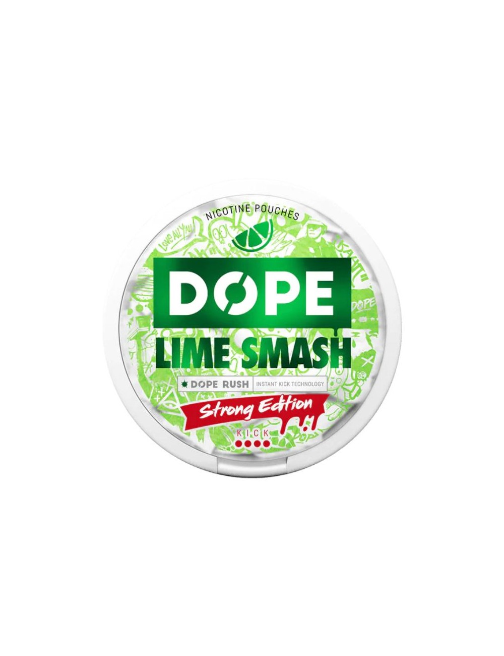 DOPE - Lime Smash double tin 2x15g (16mg/g)