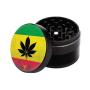 Non-Stick Keramikgrinder Rasta Leaf 4-pièces 55mm KC Import