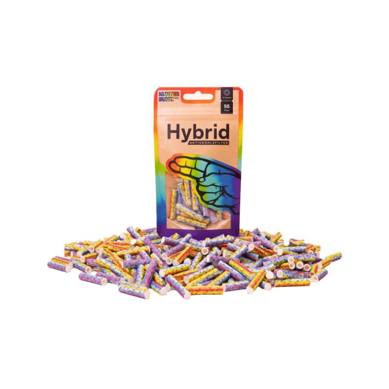 Hybrid Supreme - Aktivkohlefilter - Rainbow (55 pcs.