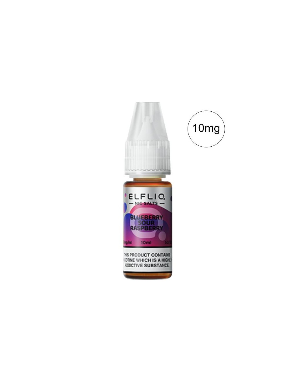 ELFLIQ - Elfbar Liquid (10ml/10mg) Blueberry Sour Raspberry