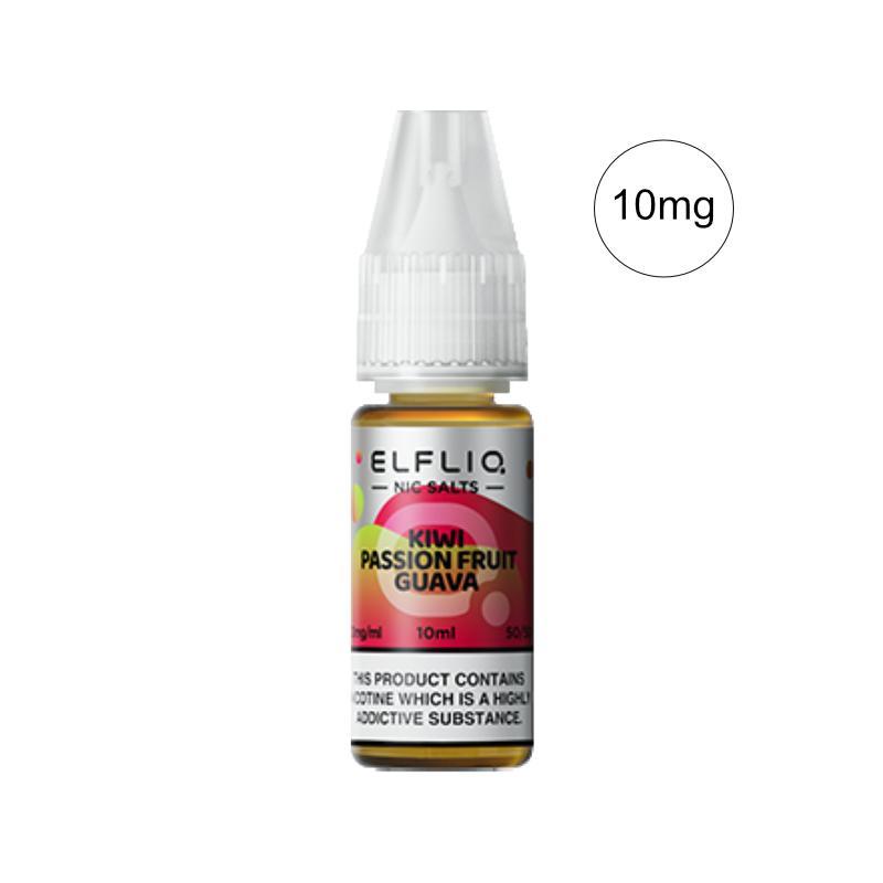 ELFLIQ - Elfbar Liquid (10ml/10mg) Kiwi Passion Fruit Guava KC Import